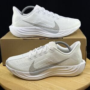 Mens Size 8.5 Nike Pegasus Plus White Wolf Grey Running Shoes FQ7262 102 NEW